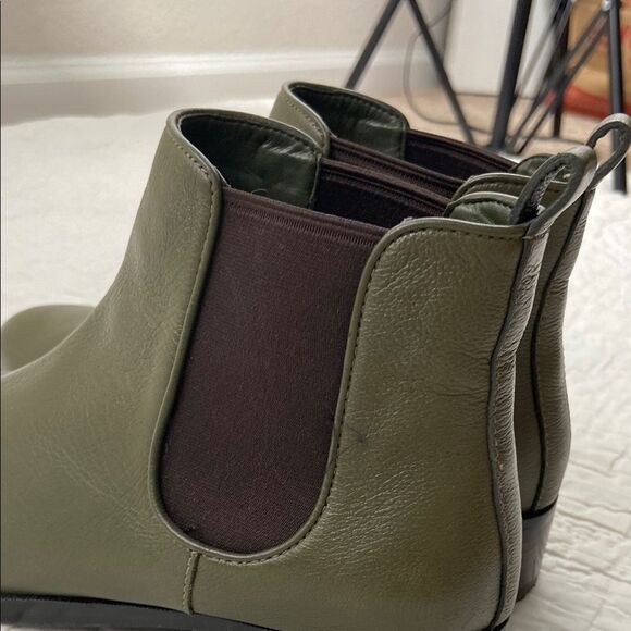 Cole Haan Olive Ankle Boots - Picture 10 of 11